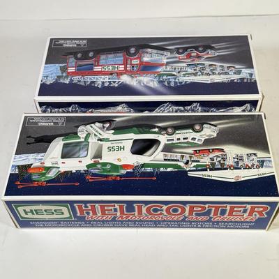 LOT 121B: Collection of New in Box Hess Trucks