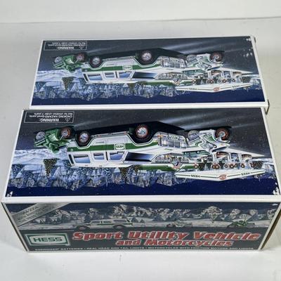 LOT 121: Collection of New in Box Hess Trucks