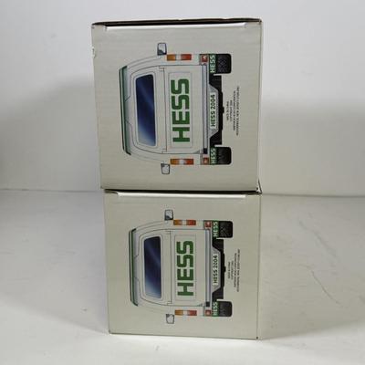 LOT 121: Collection of New in Box Hess Trucks