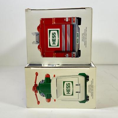 LOT 121B: Collection of New in Box Hess Trucks