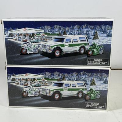 LOT 121: Collection of New in Box Hess Trucks