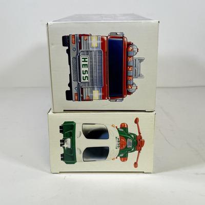 LOT 121: Collection of New in Box Hess Trucks
