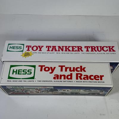 LOT 122: Collection of New in Box Hess Trucks