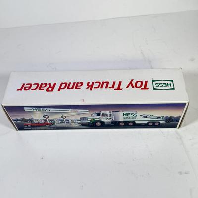 LOT 122: Collection of New in Box Hess Trucks