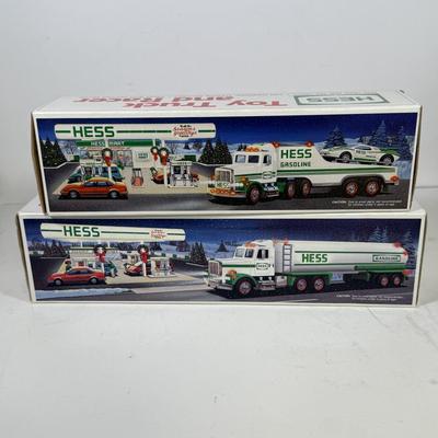LOT 122: Collection of New in Box Hess Trucks