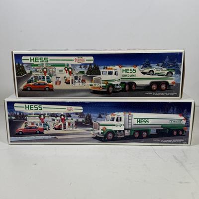 LOT 122: Collection of New in Box Hess Trucks