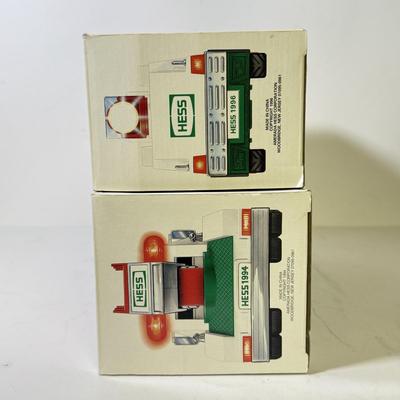 LOT 123: Collection of New in Box Hess Trucks