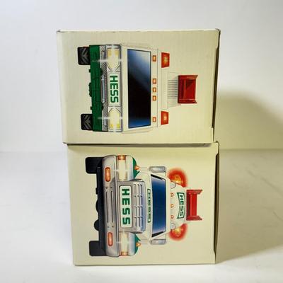 LOT 123: Collection of New in Box Hess Trucks