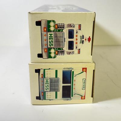 LOT 123: Collection of New in Box Hess Trucks