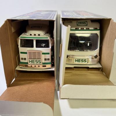 LOT 124: Collection of New in Box Hess Trucks