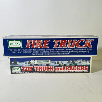 LOT 124: Collection of New in Box Hess Trucks