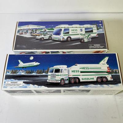 LOT 124: Collection of New in Box Hess Trucks