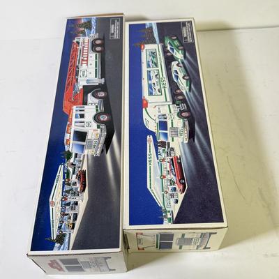 LOT 124: Collection of New in Box Hess Trucks