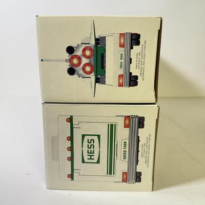 LOT 124: Collection of New in Box Hess Trucks