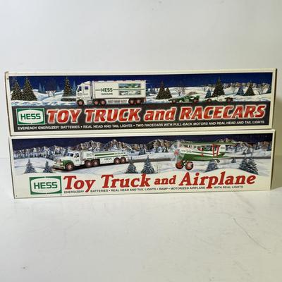 LOT 125: Collection of New Hess Trucks in Box