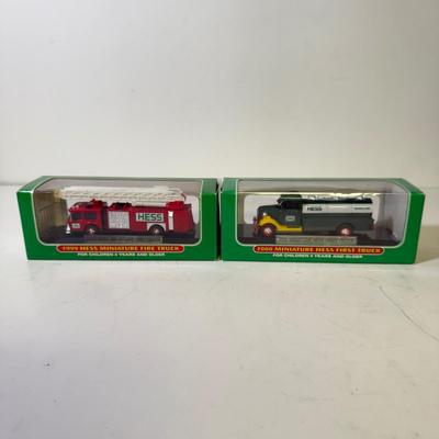 LOT 126B: Collection of New Hess Trucks in Box