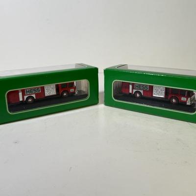 LOT 126B: Collection of New Hess Trucks in Box