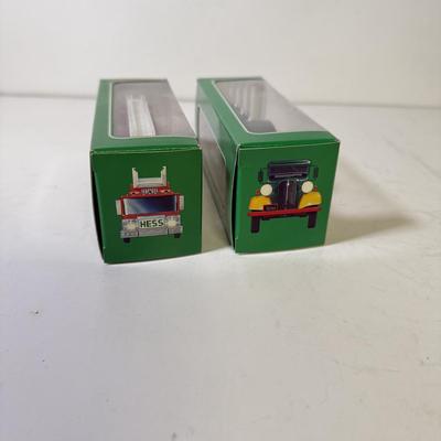 LOT 126B: Collection of New Hess Trucks in Box