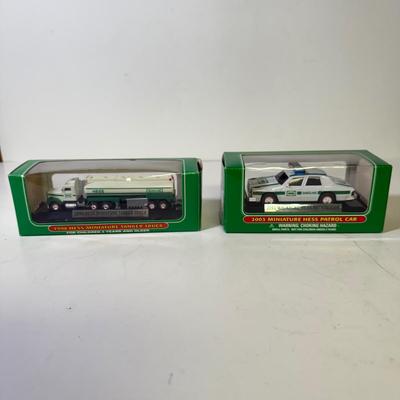 LOT 126B: Collection of New Hess Trucks in Box