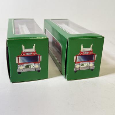 LOT 126B: Collection of New Hess Trucks in Box