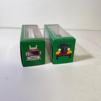 LOT 126B: Collection of New Hess Trucks in Box