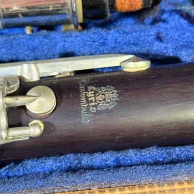 LOT 140B: Vintage Lyric Custombuilt Clarinet