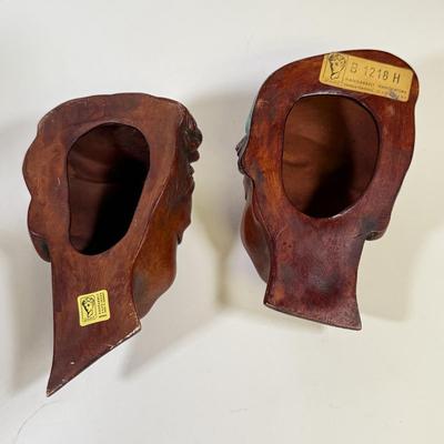 LOT 141B: Vintage Mannequin Heads & Wooden Busts