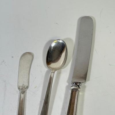 LOT 147B: Sterling Silver Flatware - 272 Grams of Silver
