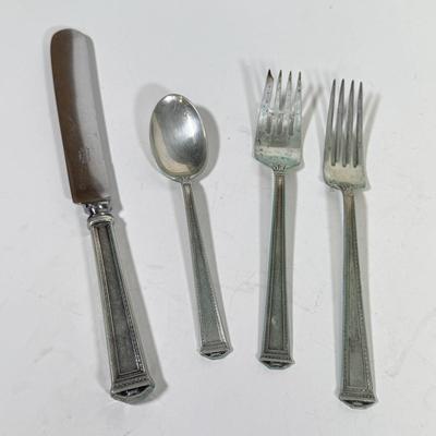 LOT 147B: Sterling Silver Flatware - 272 Grams of Silver