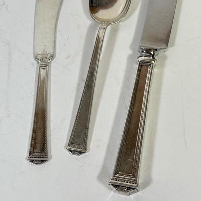 LOT 147B: Sterling Silver Flatware - 272 Grams of Silver