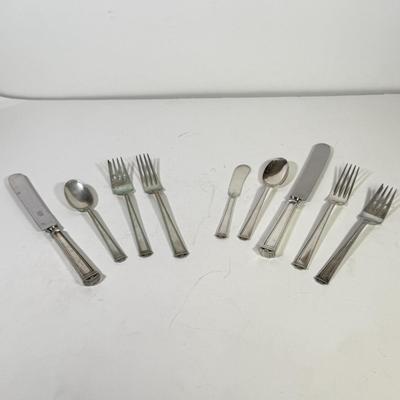 LOT 147B: Sterling Silver Flatware - 272 Grams of Silver
