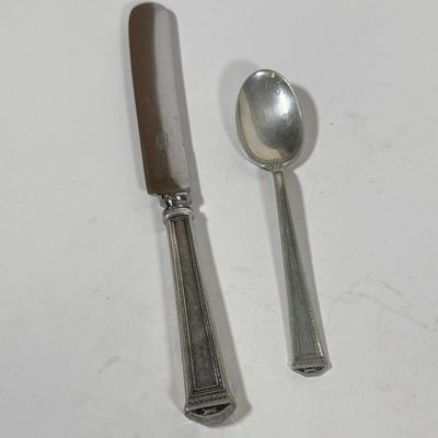 LOT 147B: Sterling Silver Flatware - 272 Grams of Silver