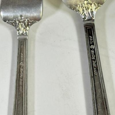 LOT 147B: Sterling Silver Flatware - 272 Grams of Silver