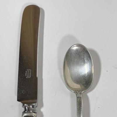 LOT 147B: Sterling Silver Flatware - 272 Grams of Silver