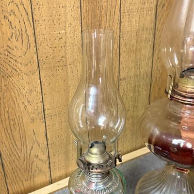 LOT 148B: Collection of Vintage Oil Lamps