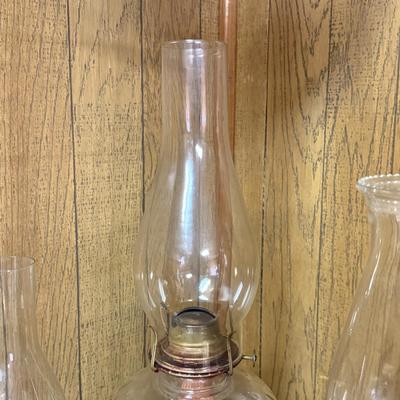 LOT 148B: Collection of Vintage Oil Lamps