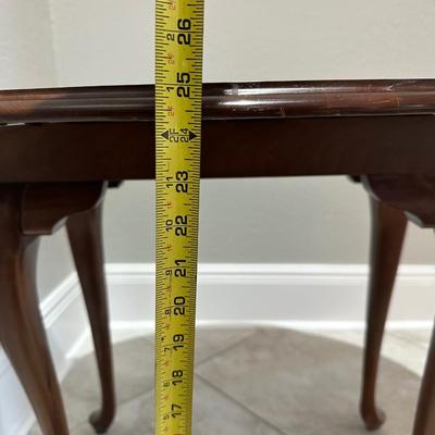 Pair of Drop-Leaf Side Tables with Rotating Tops