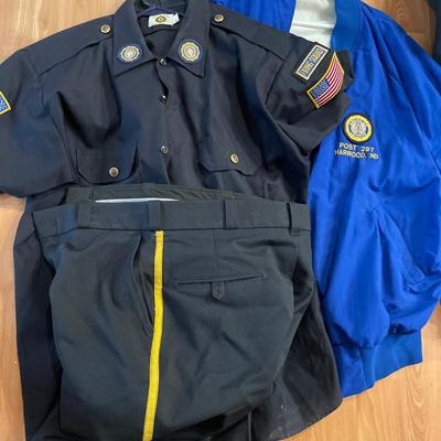 Men’s uniforms and suits