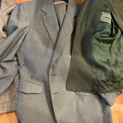 Men’s uniforms and suits