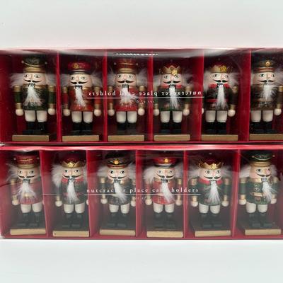 Nutcracker Place Card Holders - New in Box