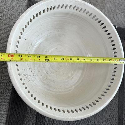 Pair of Pippo Torcivia Italian Ceramic Decorative Pieces – Bowl & Platter