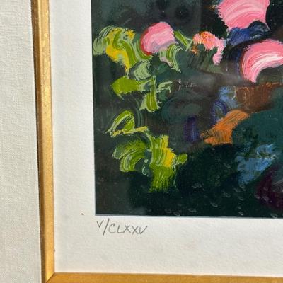 Framed "Mijas" Signed & Numbered by Howard Behrens.