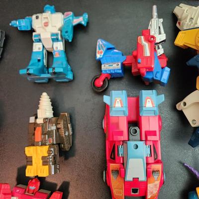 Large lot of Original Transformers Action Figures