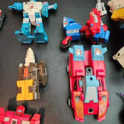 Large lot of Original Transformers Action Figures