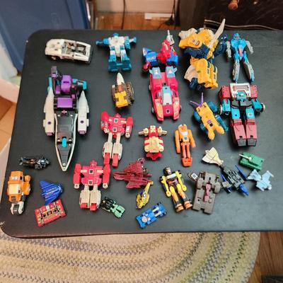 Large lot of Original Transformers Action Figures