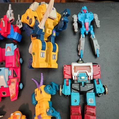 Large lot of Original Transformers Action Figures