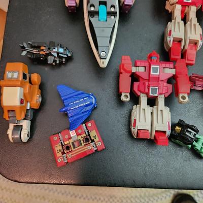 Large lot of Original Transformers Action Figures