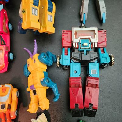 Large lot of Original Transformers Action Figures