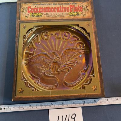 Bicentennial Commemorative Plate