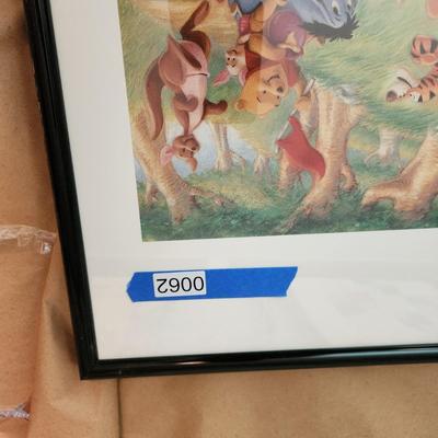 A Day in The Life of Winnie the Pooh Framed Poster